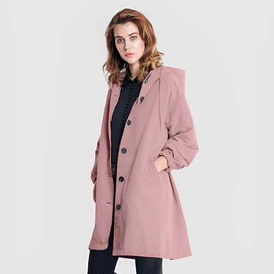 Georgette - Funktionale Und Stilvolle Wasserdichte Regenjacke Für Damen