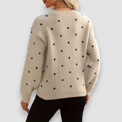 Tina | Polka Dot Pullover
