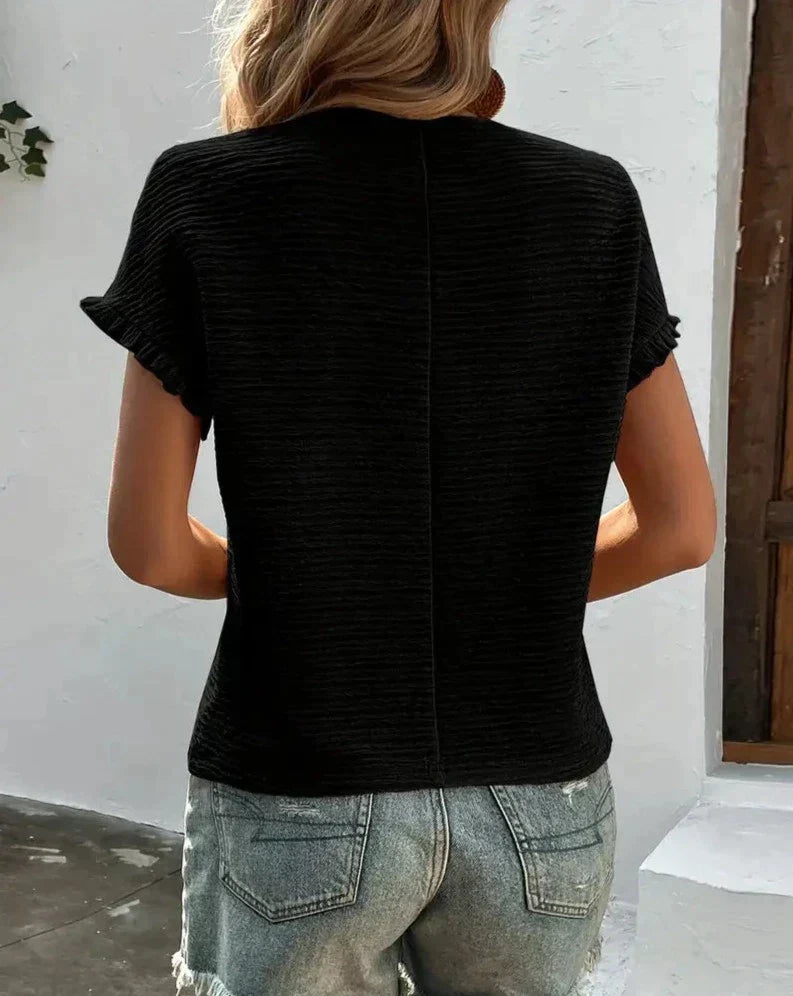 Georgina® | Damen-Hemden mit Rüschensaum, schick