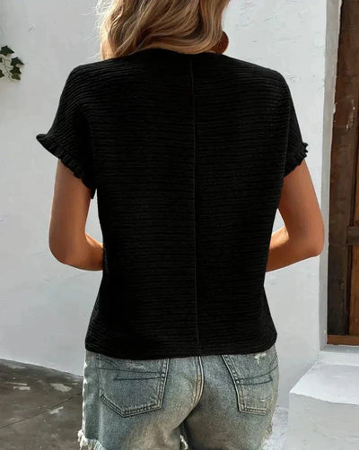 Georgina® | Damen-Hemden mit Rüschensaum, schick