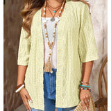 Yelinna | Vielseitige Damen-Strickjacke im Casual-Look – Gelb