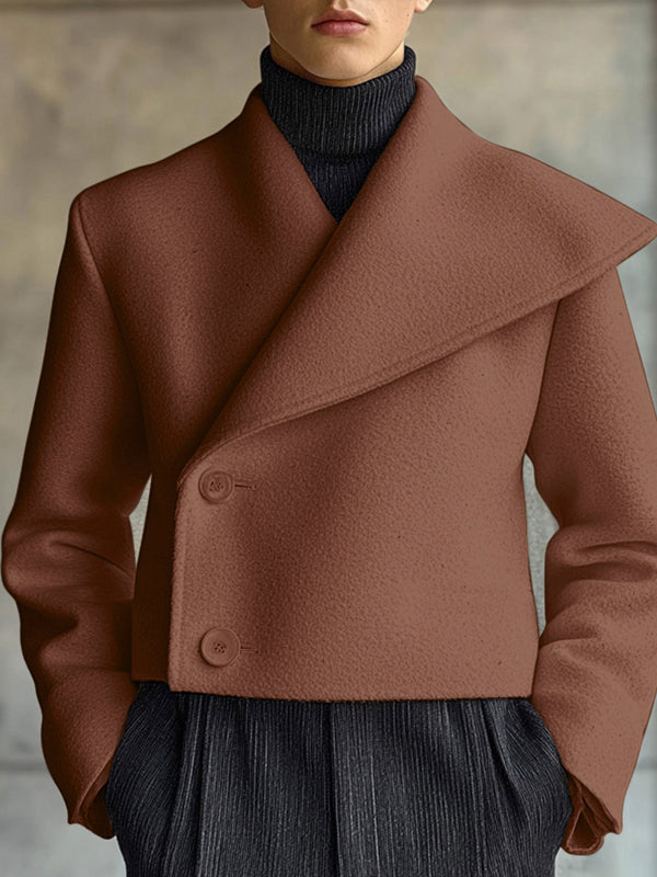 Tony Asymmetrischer, langärmeliger Blazer