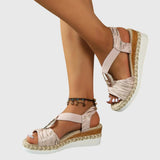 Orthopädische Wandersandalen für Damen – Rosa 1