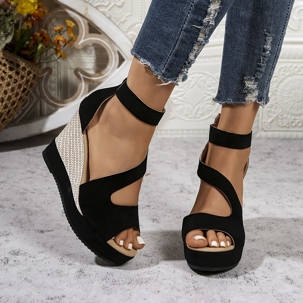 Gianna | Neue Sommer-Keilsandalen für Frauen