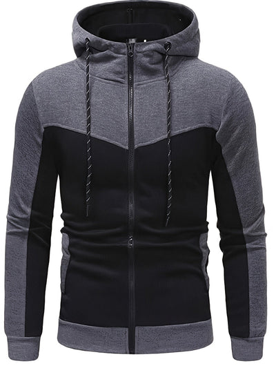 Herren Freizeit-Trainingsanzug in Übergröße mit Kapuzenpullover und Hose | Ideal für Active Wear