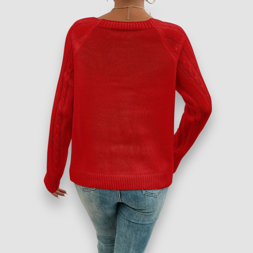 Diana | Rundhalspullover, Damenbekleidung