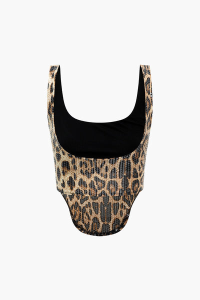 Savanna | Leo-Print Top & Minirock – Ein Statement-Look für selbstbewusste Frauen