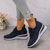 Orthopädische Sneakers für Damen mit Fußbett – Dunkelblau