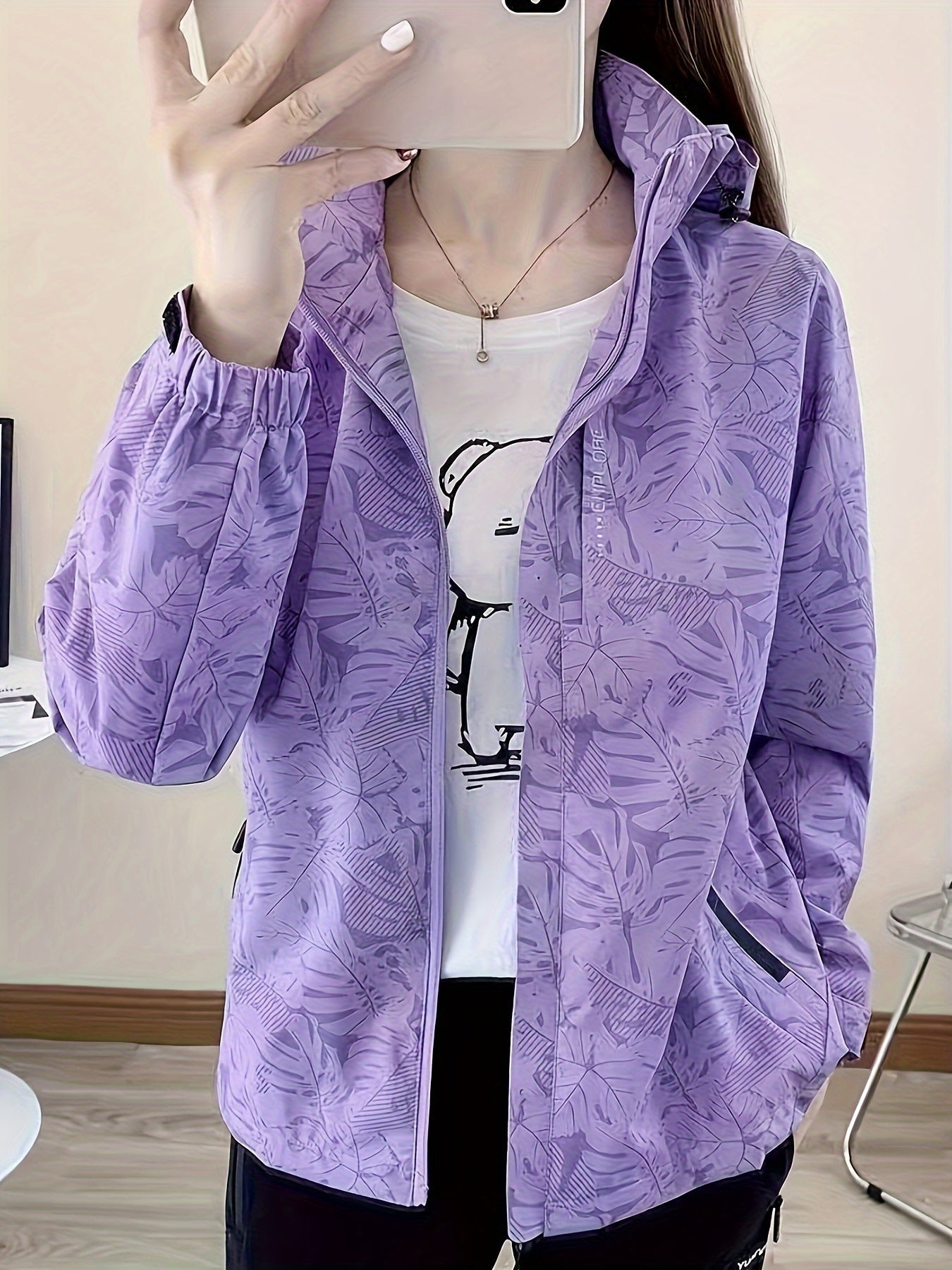 Joana – Winddichte Bedruckte Jacke