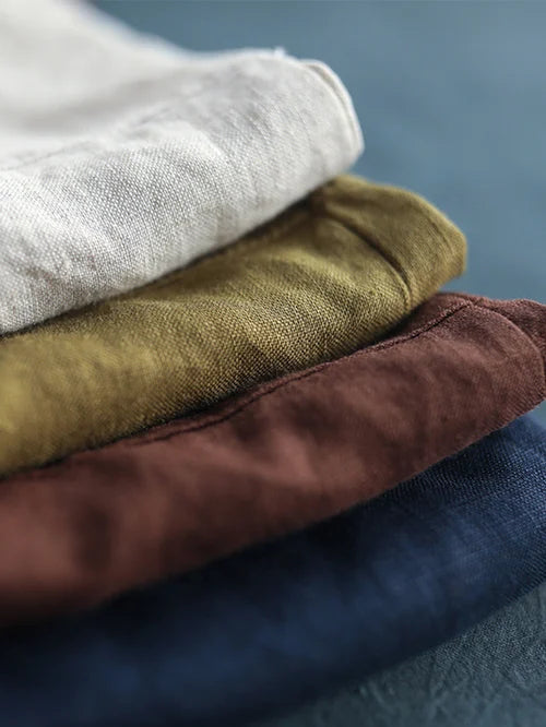 Damen 3/4 Ärmel Halbknopf Hemd | Lässig