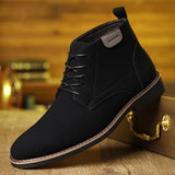 Baldomar | Herren Stiefeletten Schnürer Boots – Schwarz