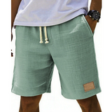 Bastian | Herren Bermuda Shorts mit Kordelzug – Grün