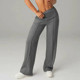 Camilla | Elegante Hose mit geradem Bein – Grau
