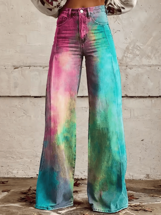Narella - Boho Vintage Hosen für Frauen