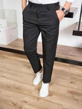Bequeme Business Hosen Herren – Schwarz