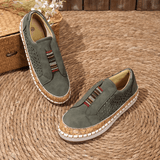 Bequeme Damen Slip-on Schuhe – Grün