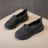 Bequeme Halbschuhe Damen – Schwarz