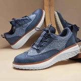 Bequeme Herren Sneaker – Blau