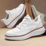 Bequeme Herren Sneaker – Weiß