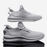Bequeme Herrenschuhe – Grau