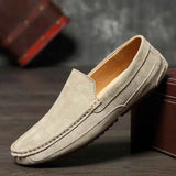 Bequeme Loafer Herren – Taupe