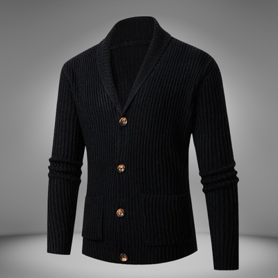 Strick-Cardigan mit Relaxed Fit für Herren