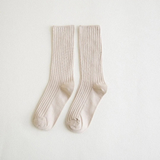 Bianca | Damen Klassische und Schlichte Trachtensocken – Beige