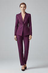 Blazer Set Damen mit Hose – Lila