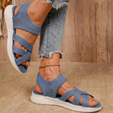Eulenna | Orthopädische Komfort-Sandalen für Damen – Himmelblau