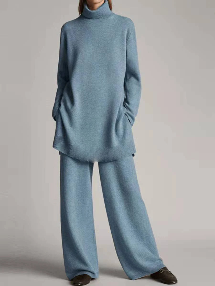 Amelia® | Elegantes Zweiteiler-Set mit Rollkragen