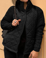 Elena | Damen Cardigan mit langen Ärmeln und Taschen – Schwarz
