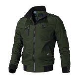 Bomberjacke Herren Regular Fit – Grün