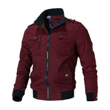 Bomberjacke Herren Regular Fit – Rot