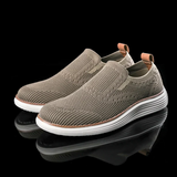 Friedrich | Herren atmungsaktive Slip-On-Schuhe zum Gehen – Khaki