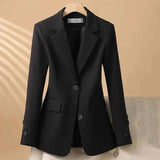 Business Blazer Damen – Schwarz