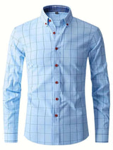 Business Hemd Herren – Hellblau