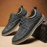 Business Schuhe Herren Bequem – Dunkelgrau