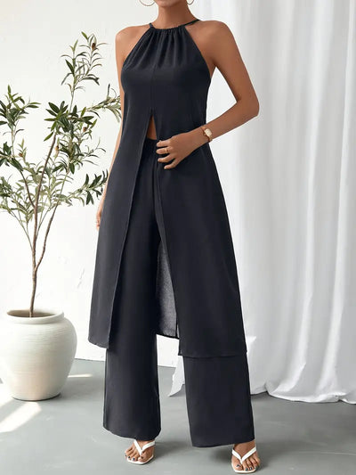 Eirini - Eleganter ärmelloser Zweiteiliger Satz