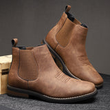 Noah | Orthopädische Chelsea Herrenstiefel Mit Komfortabler Slip-On-Passform – Braun