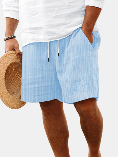 VALE Striped Swim Shorts with Vertical Pattern – Lightweight, Airy & Stylish