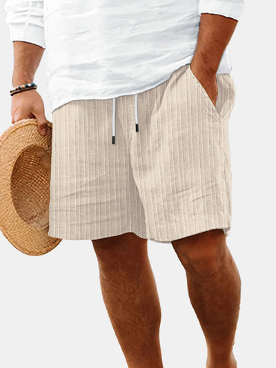 VALE Striped Swim Shorts with Vertical Pattern – Lightweight, Airy & Stylish