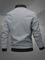 Toby | Sportliche Bomberjacke Für Herren Mit Modernem Freizeitstil – Space Grau