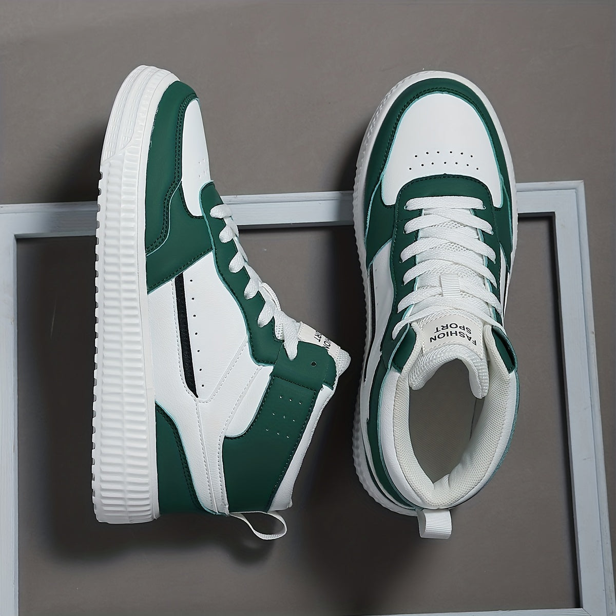 Herren Stilvolle High-Top-Skate-Schuhe mit Gutem Grip | Ideal für das tägliche Tragen