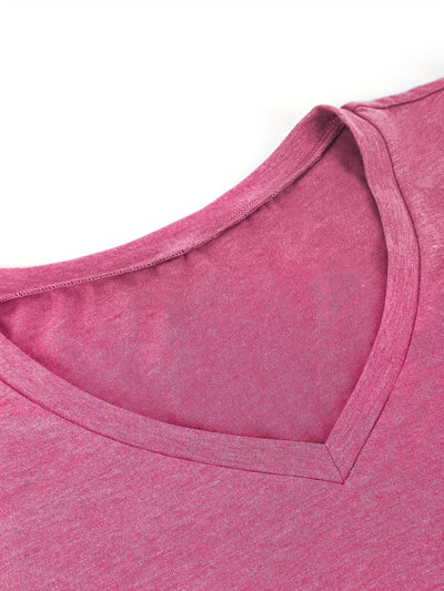 Kizzy – Atmungsaktives T-Hemd Mit Blütenblättern An Den Ärmeln