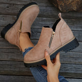 Sophie | Damen Boots hochwertig und elegant – Rosa