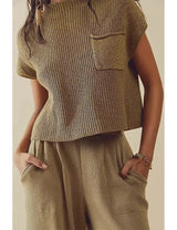 Susanne | Stilvolle Und Moderne Strickjacke Für Damen – Khaki