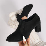 Marie | Feminine Stiefeletten für stilbewusste Damen – Schwarz
