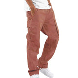 Cargohose Herren Regular Fit – Orange