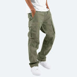 Cargohose Herren Regular Fit – Grün