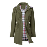 Jessalique - Allwetter-Regenjacke – Grün